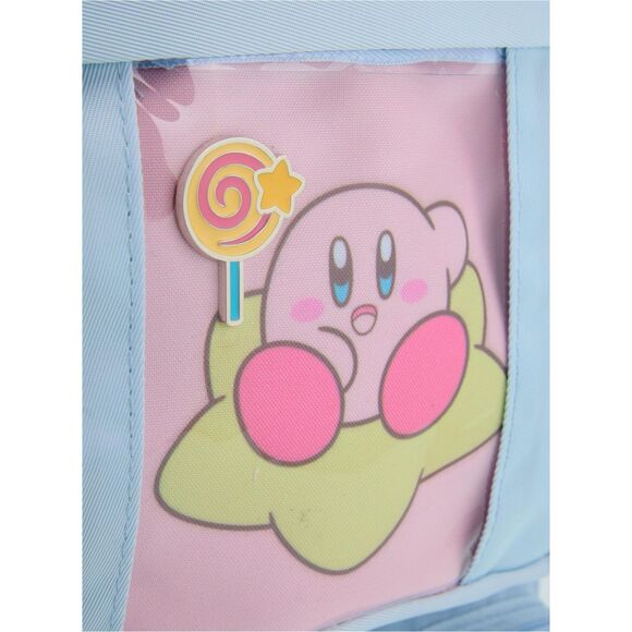 Kirby Pastel Blue Multi Pocket Backpack